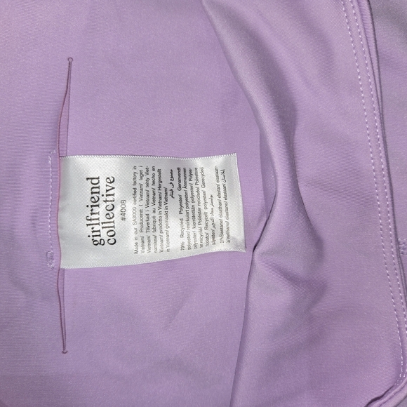 GIRLFRIEND COLLECTIVE  Lavender Leggings Size S Nwot - Picture 3 of 4